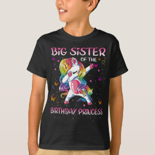 eine große Schwester der Geburtstagsprinzessin Ein T-Shirt