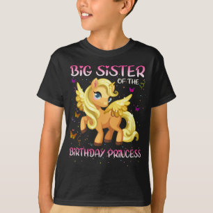 eine große Schwester des Geburtstags Prinzessin Ei T-Shirt