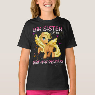 eine große Schwester des Geburtstags Prinzessin Ei T-Shirt