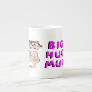 Eine große Umarmung Tasse Paar