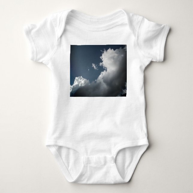 Eine große Wolke Baby Strampler (Vorderseite)