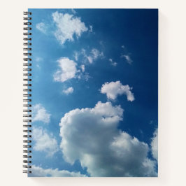 Eine große Wolke Notizbuch