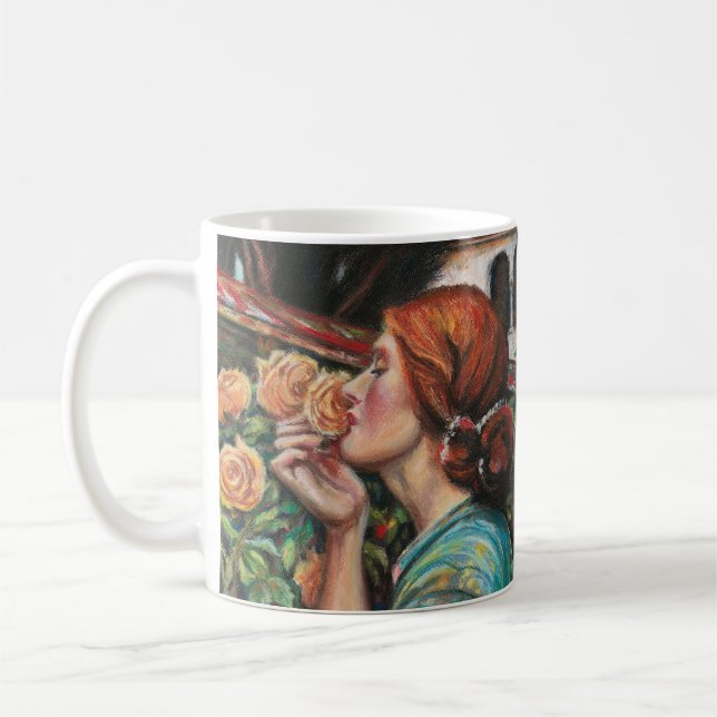 Eine größere Schönheit - Kaffeetasse (Links)