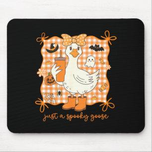 Eine gruselige Gans Halloween Dumm Gans Lustig Mousepad