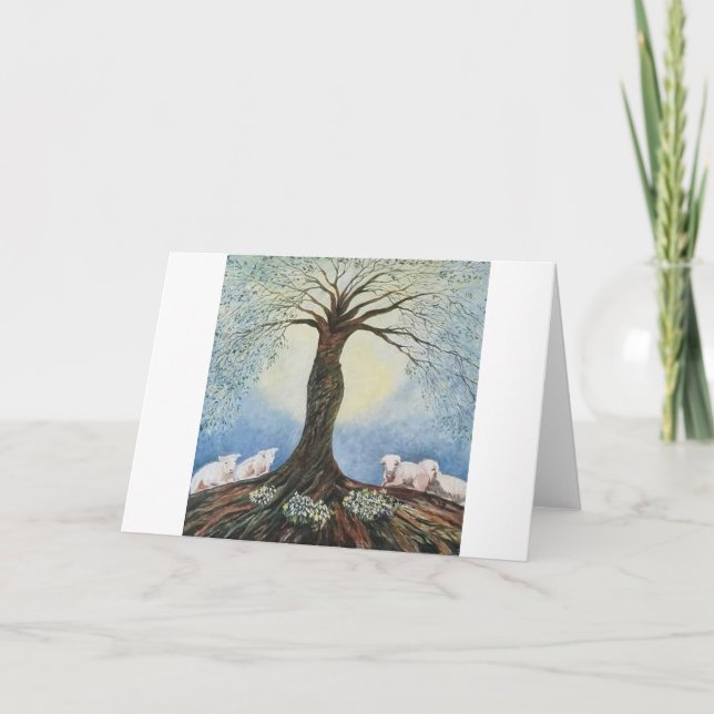 Eine Grußkarte von einer Idee 'St. Brigid Karte (Vorderseite)