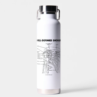 Eine gut definierte Schulteranatomie Trinkflasche