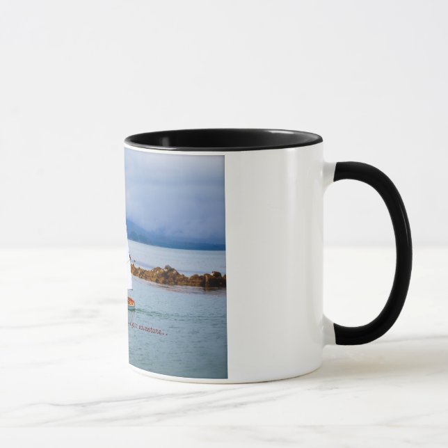 Eine gute Abenteuer-Tasse Tasse (Rechts)