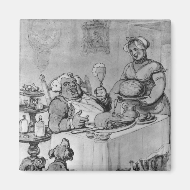 Eine gute Mahlzeit, Magnet (Vorne)