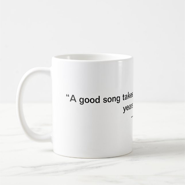 Eine gute Song-Tasse Kaffeetasse (Links)