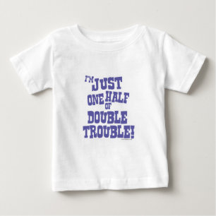 Eine Hälfte des doppelten Problems Baby T-shirt