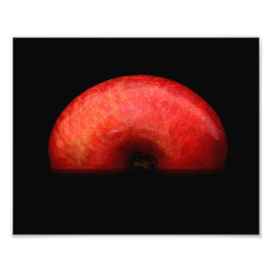 Eine Hälfte des Red Apple Fine Art Fotografen Fotodruck