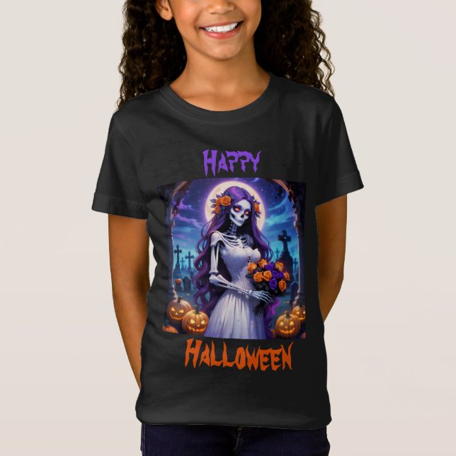 Eine Halloween-Braut T-Shirt (Vorderseite)