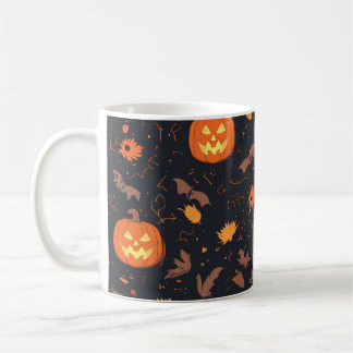 eine Halloween-Tasse Kaffeetasse
