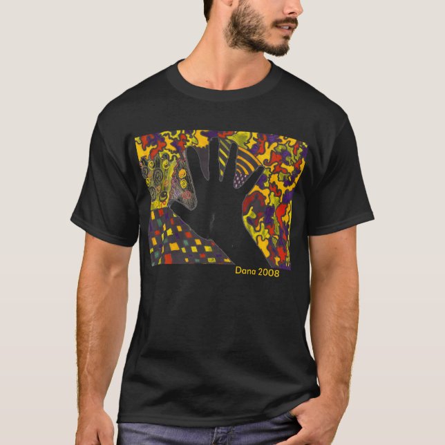 Eine Hand oben T-Shirt (Vorderseite)