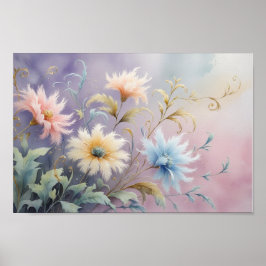 Eine handgefertigte Hütte für die Kunst, eine Zuha Poster