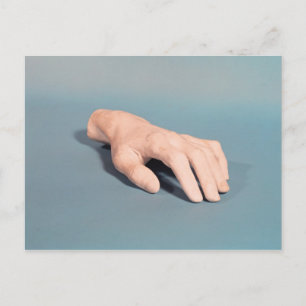 Eine Handschrift von Frederic Chopin Postkarte