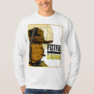 Eine Handvoll Bananen - Monkey Clint (colori) T-Shirt