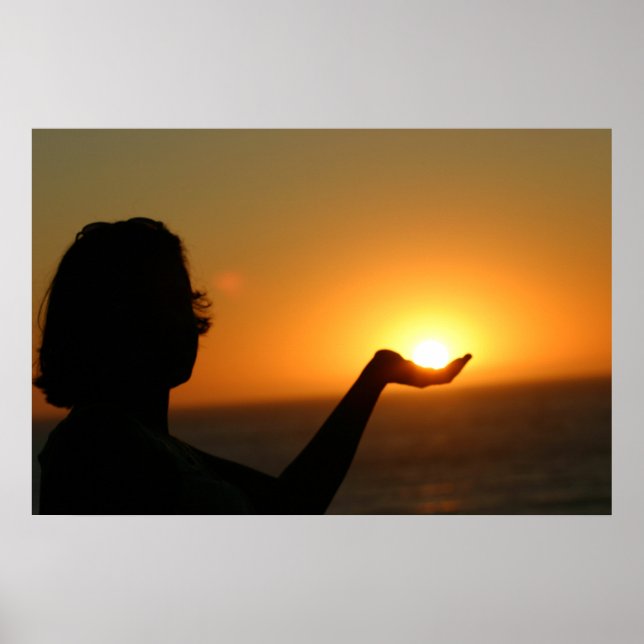 Eine Handvoll Sonnenschein Poster (Vorne)