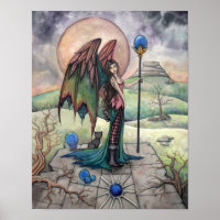 Eine Harvest Moon Gothic Fantasy Faidies Art