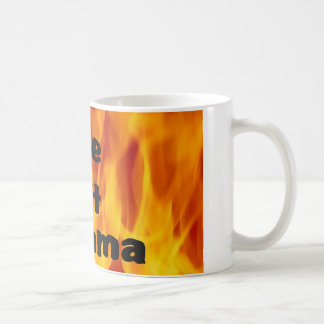 Eine heiße Mamma-Kaffee-Tasse Tasse