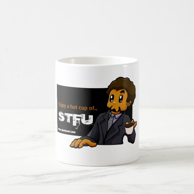 Eine heiße Schale STFU Tasse (Mittel)