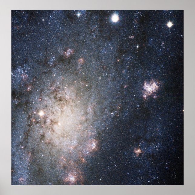 Eine helle Supernova in der Nachbargalaxie NGC 240 Poster (Vorne)