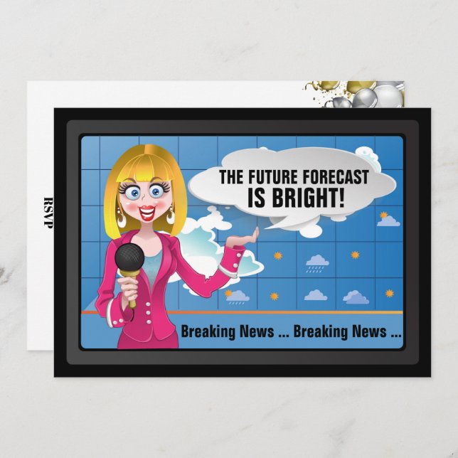 EINE HELLE ZUKUNFT! EINLADUNG (Vorne/Hinten)