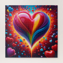 Eine Herzexplosion Puzzle