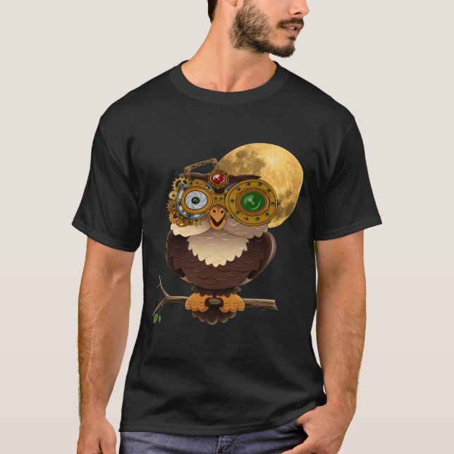 Eine höchst neugierige Eule T-Shirt (Vorderseite)