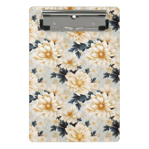 Eine Hochzeitsblumenserie Design 2 Mini Klemmbrett