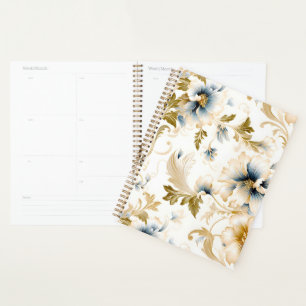 Eine Hochzeitsblumenserie Design 3 Planer