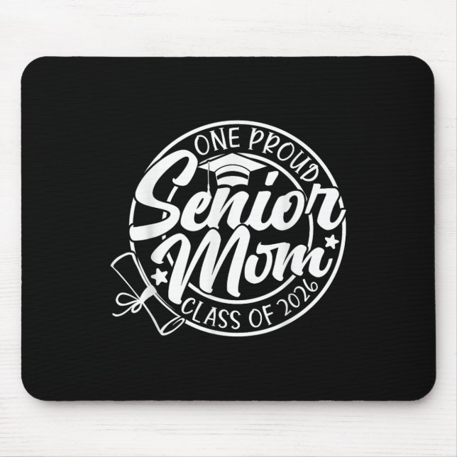 Eine hohe Mama Cl von 2026 Abschluss Leopard Mousepad (Vorne)