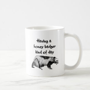 Eine Honigdachsart Tag haben Kaffeetasse