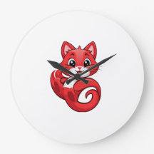 Eine hübsche und hübsche rote Katze