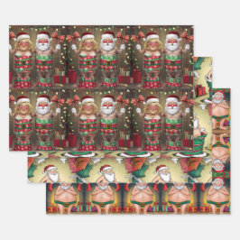 Eine humorvolle und unkonventionelle Darstellung e Geschenkpapier Set