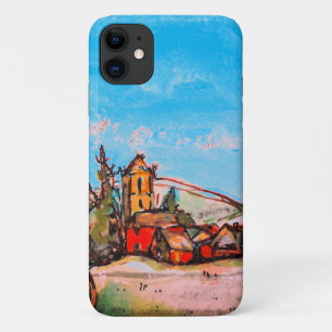 Eine idyllische britische Dorfskizze Case-Mate iPhone Hülle