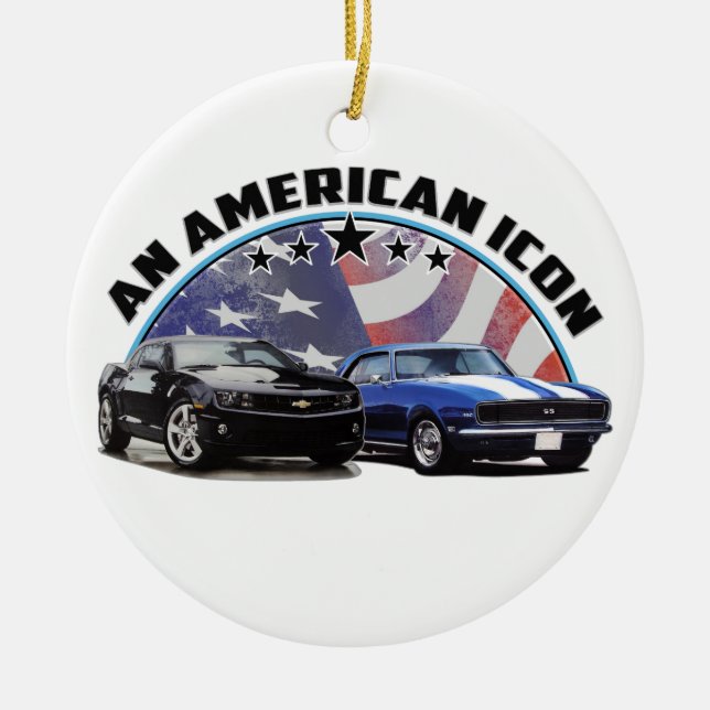 Eine Ikone fährt fort Keramik Ornament (Vorne)