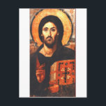 Eine Ikone Jesu aus dem 6. Jahrhundert Postkarte<br><div class="desc">Eine Ikone Jesu aus dem 6. Jahrhundert im Kloster St. Katherine am Sinai</div>