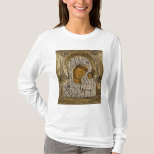 Eine Ikone, welche die Jungfrau von Kasan zeigt T-Shirt