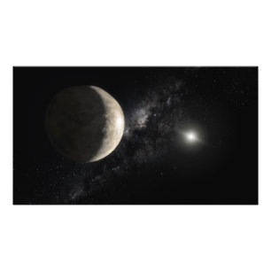 Eine Illustration von Makemake Fotodruck