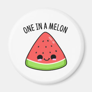 Eine in einem Melon Funny Fatermelon Pub Magnet