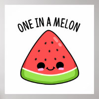 Eine in einem Melon Funny Fatermelon Pub