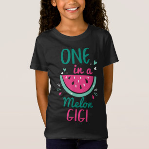 Eine in einem Melon Gigi Watermelon Familie Matchi T-Shirt