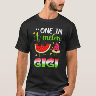 Eine in einem Melon Gigi Watermelon Sommer Familie T-Shirt