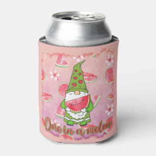 Eine in einem Melon   Green Gnome & Watermelon Her Dosenkühler