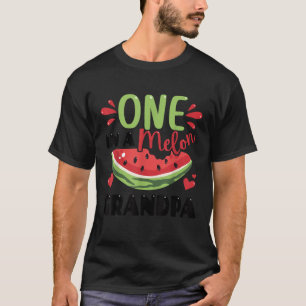 Eine in einem Melon Großvater Sommer Geburtstagspa T-Shirt