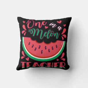 Eine in einem Melon-Lehrer-B-Day-Party Kissen