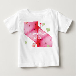 Eine in einem Melon-Niedliche Geburtstag-Mädchen Baby T-shirt