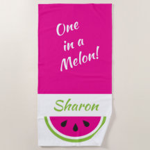 Eine in einem Melon Personalisierte Wassermelone