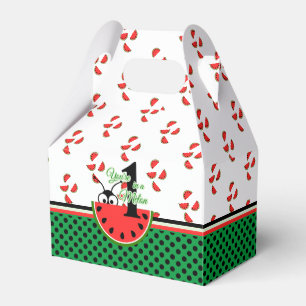 Eine in einem Melon Picnic Ant mit Watermelon Geschenkschachtel